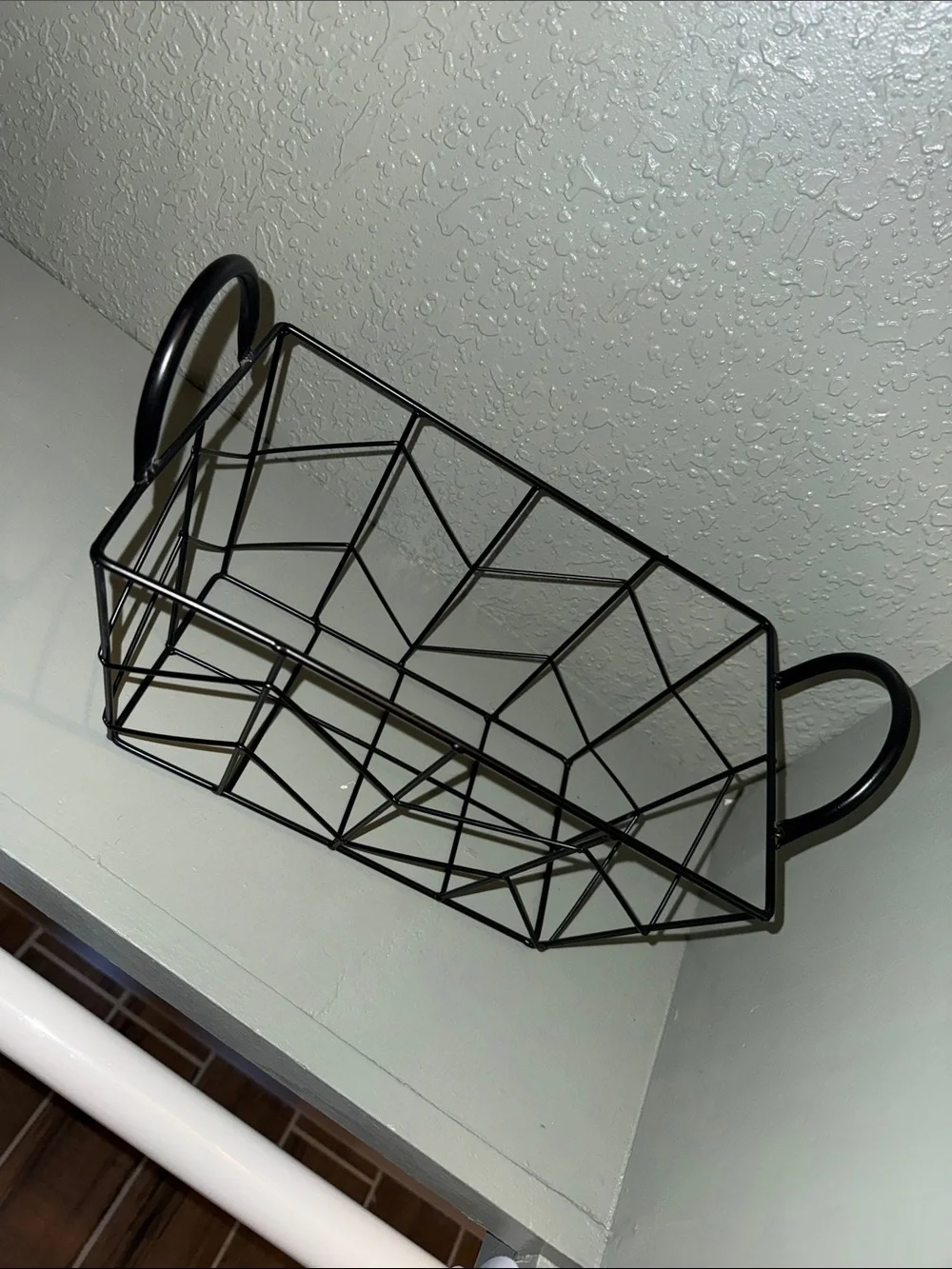 Decorative Metal Storage Basket